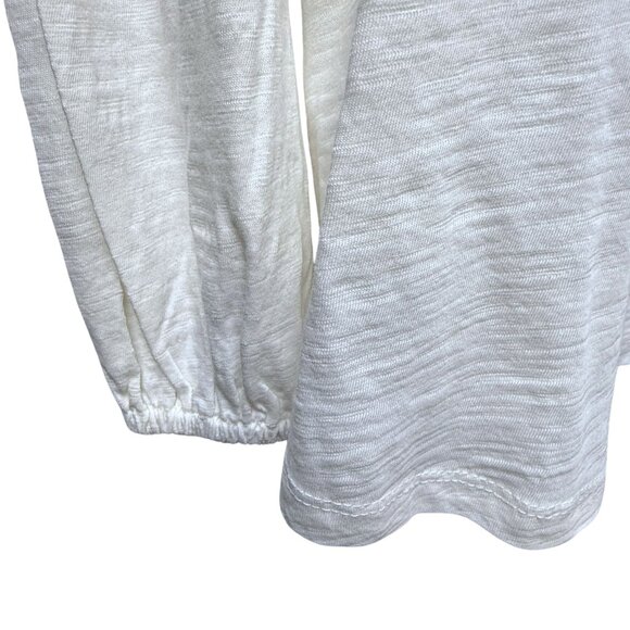 Style & Co.Boho Top Plus Size 2X Tunic Tee Cream Brown Embroidery Women Boho NWT - Picture 9 of 11